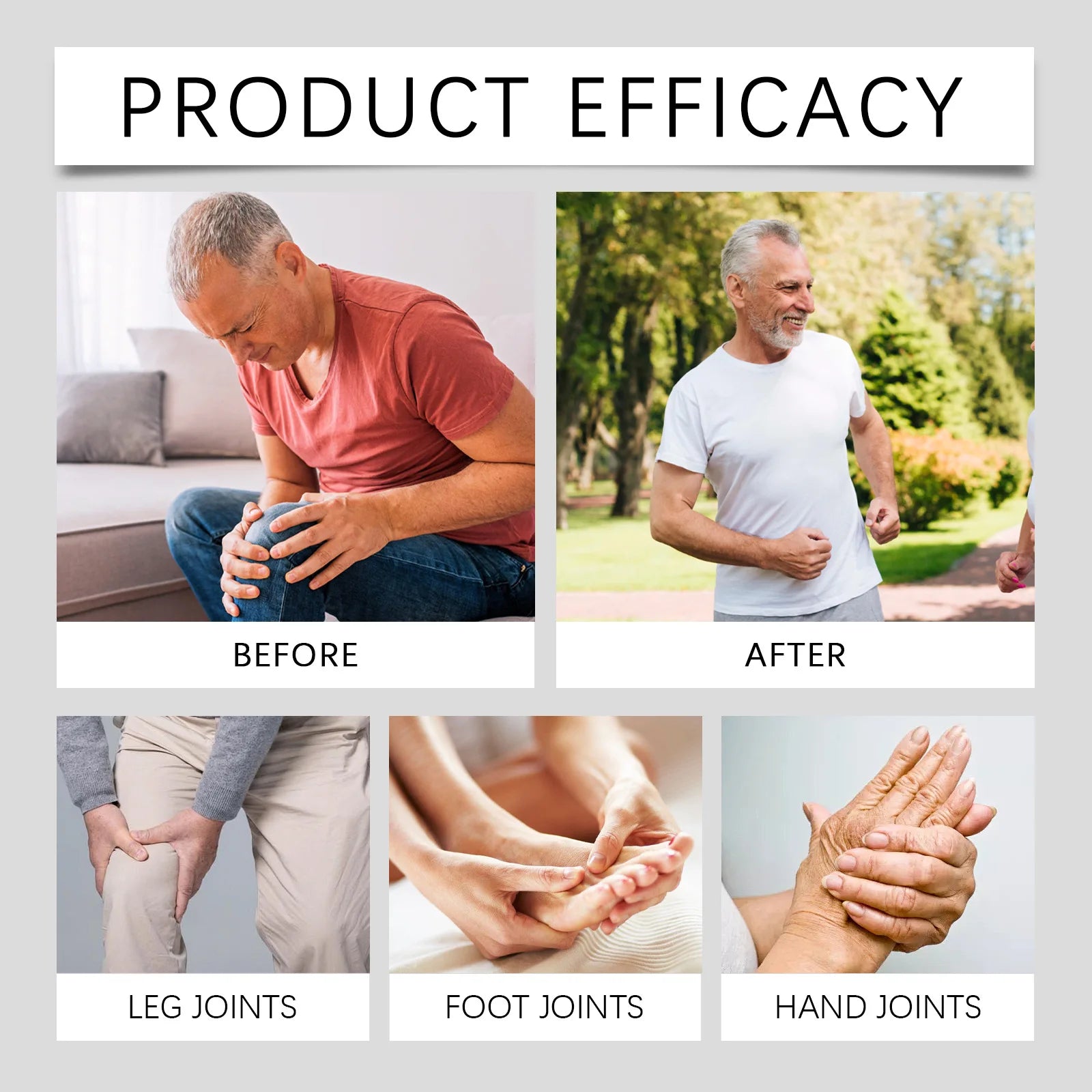 Dropshipping Wholesale Natural Herbal Knee Mobility Improvement Gentle Care Herbal Ointment