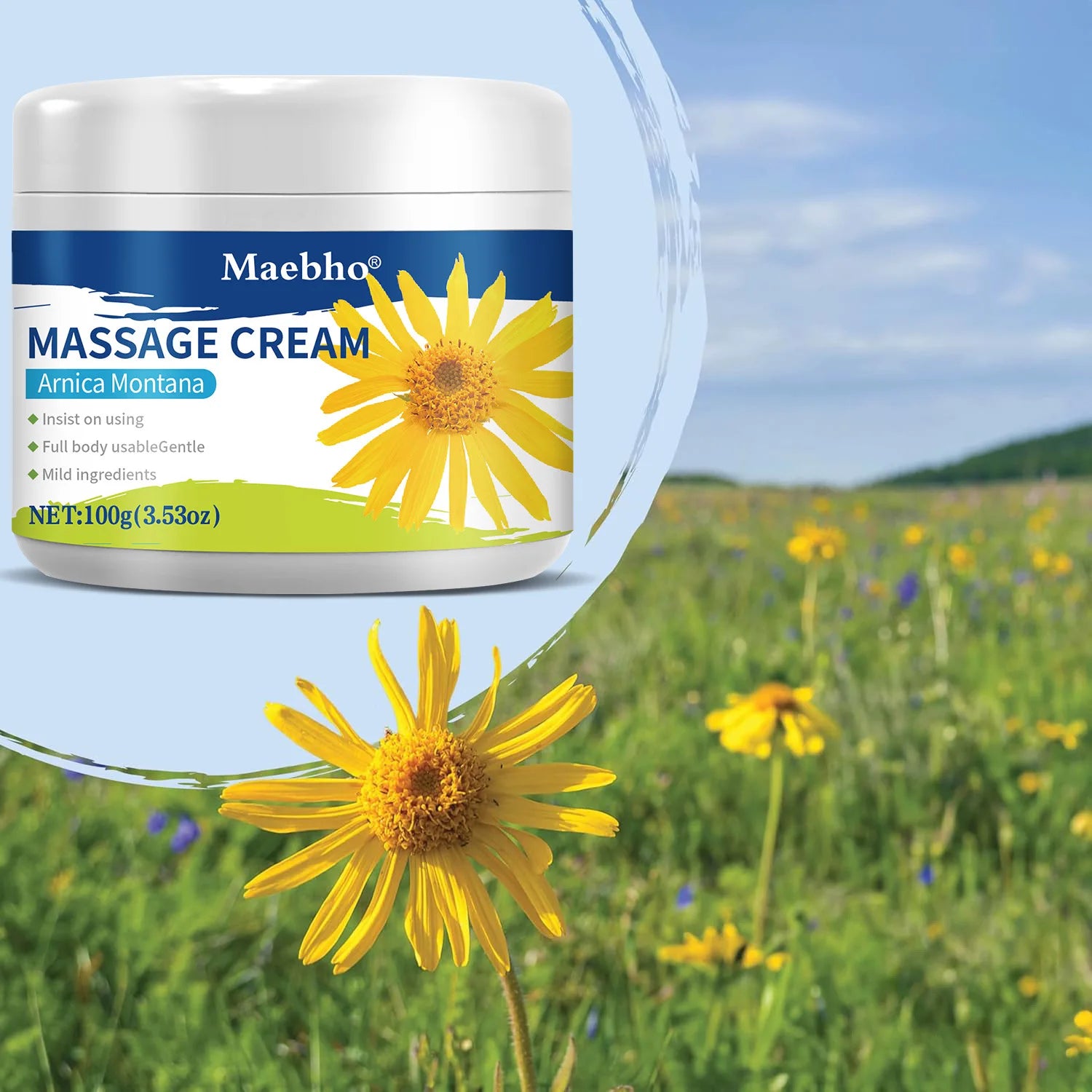 Arnica Muscle Pain Relief Balm High Quality Left Leg Pain Relief Chinese Herbal Sports Cream