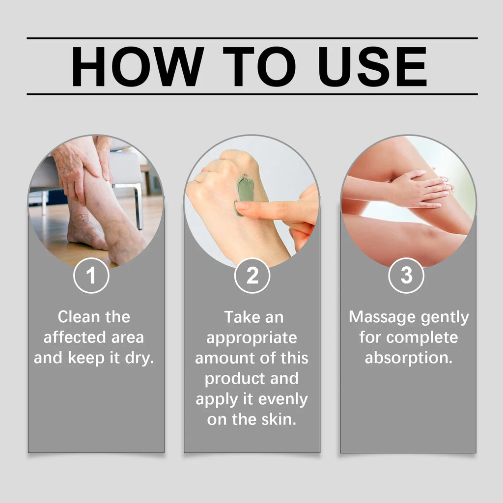 Dropshipping Wholesale Natural Herbal Knee Mobility Improvement Gentle Care Herbal Ointment