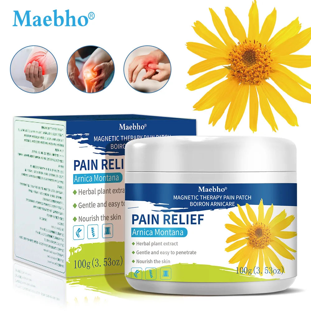 Arnica Muscle Pain Relief Balm High Quality Left Leg Pain Relief Chinese Herbal Sports Cream