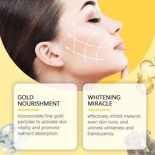 Hoygi Gold Sleeping Moisturizing  Smoothing And Firming Skin Hydrating Mask
