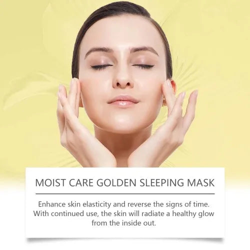 Hoygi Gold Sleeping Moisturizing  Smoothing And Firming Skin Hydrating Mask