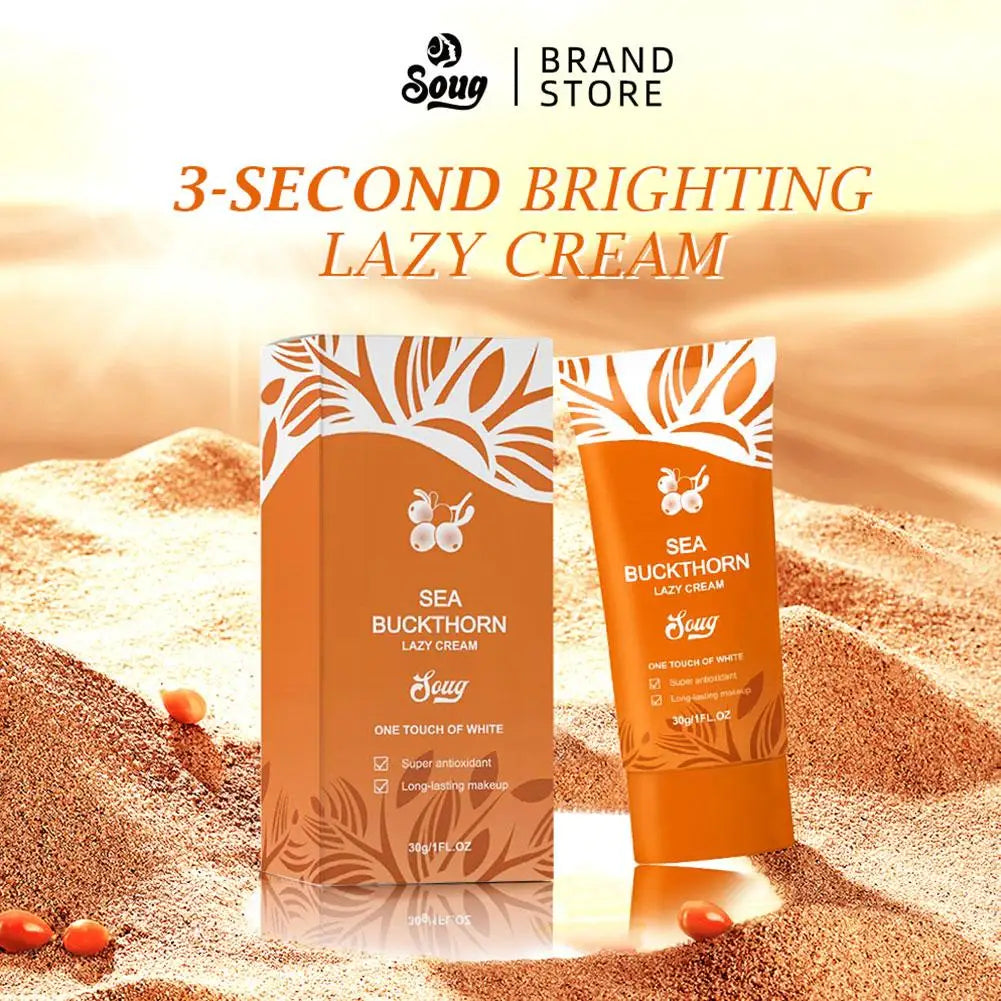 Natural Hydrating & Brightening Moisturizing Cream - Gentle Facial Skin Care For Improved Shiny Complexion