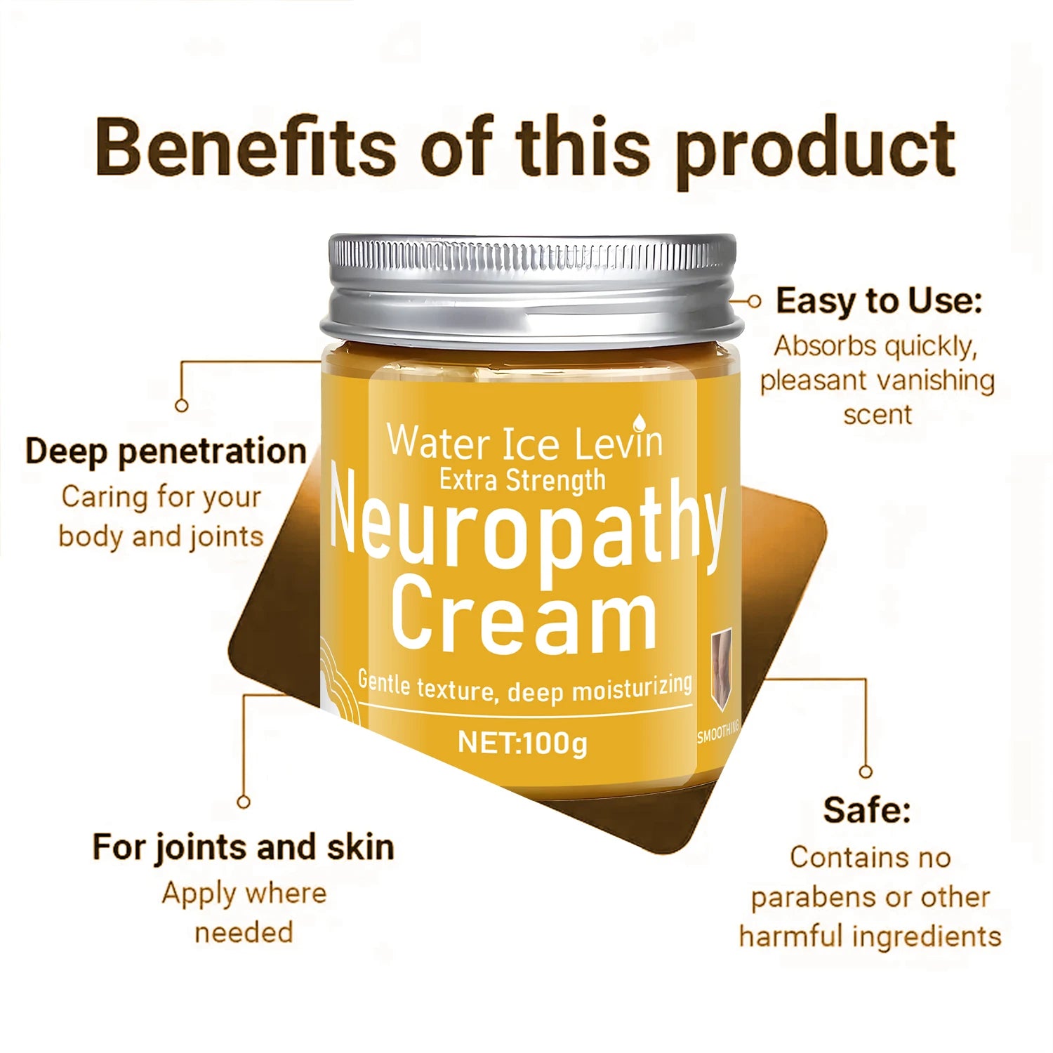 Body Cream, Natural Plant Moisturizer, Eucalyptus Essential Oil Soothes the Skin, Coconut Acid Deeply Moisturizes and Strengthens the Barrier, Lightweight Texture Absorbs Quickly and Locks in Moisture for a Long Time
