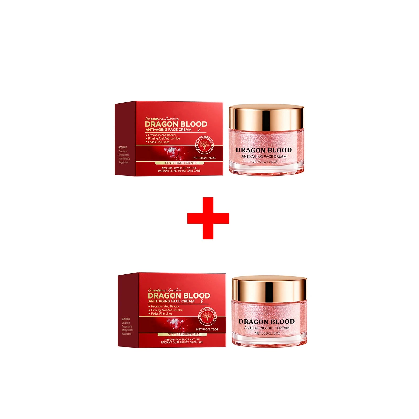Dragon Blood Face Cream Anti Aging Fade Fine Lines Moisturizing Nourishing Skin Hydrating Improve Dry Skin Firming Face Care