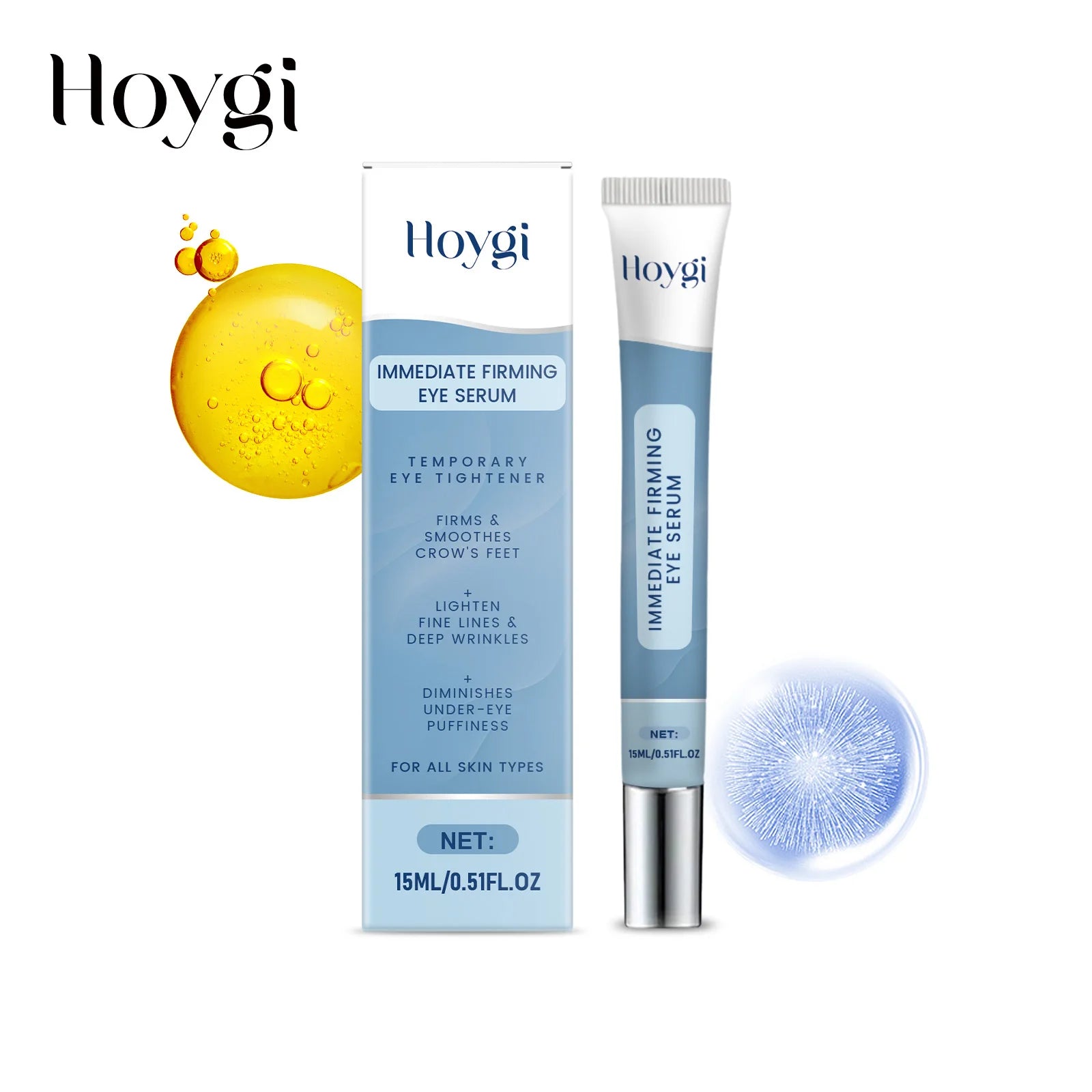 Moisturizing Eye Cream: Gentle, Soft and Hydrating Care for the Eye Area. Apply and massage.