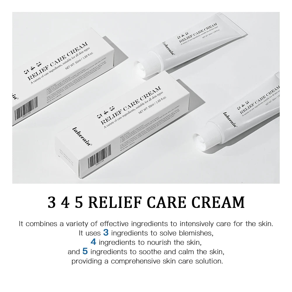 345 Soothing Cream, 50ml, Moisturizing for Dry Skin, Skin Care and Hydration, Moisturizing Cream, Soothing Cream