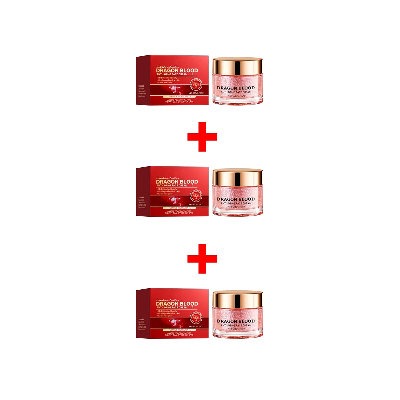 Dragon Blood Face Cream Anti Aging Fade Fine Lines Moisturizing Nourishing Skin Hydrating Improve Dry Skin Firming Face Care
