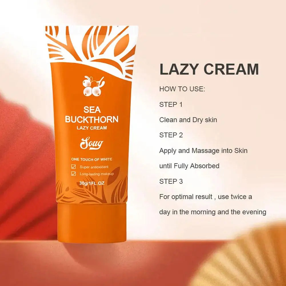 Natural Hydrating & Brightening Moisturizing Cream - Gentle Facial Skin Care For Improved Shiny Complexion