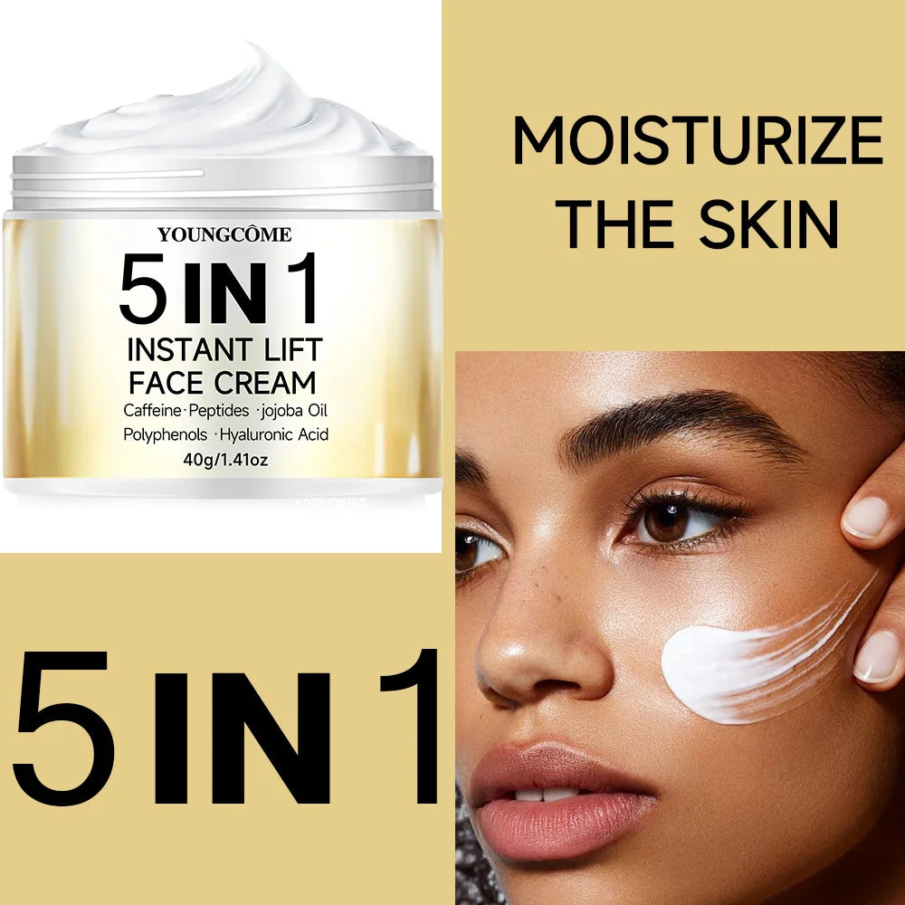 5-in-1 Facial Moisturizing Cream Containing Vitamin C Collagen Moisture Formula Suitable for All Skin Types