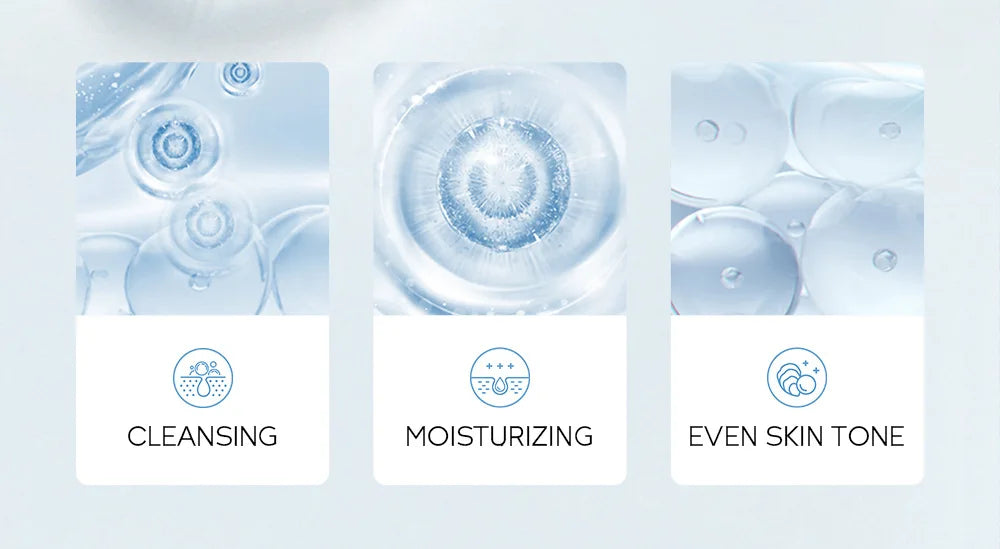 Korean Milk Facial Cleanser 80g – Deep Moisture, Oil Control & Glowing Skin | Hyaluronic Acid, pH-Balanced for Dry/Oily Skin