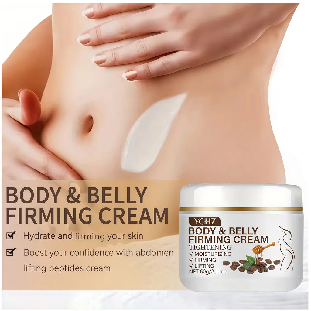 Caffeine Moisturizing Cream, Provides Moisturizing and Lifting Effects, Non-Greasy, Suitable for Arms, Thighs, and Abdomen, Multi-Functional Moisturizing Cream Rich in Coffee Seed Extract