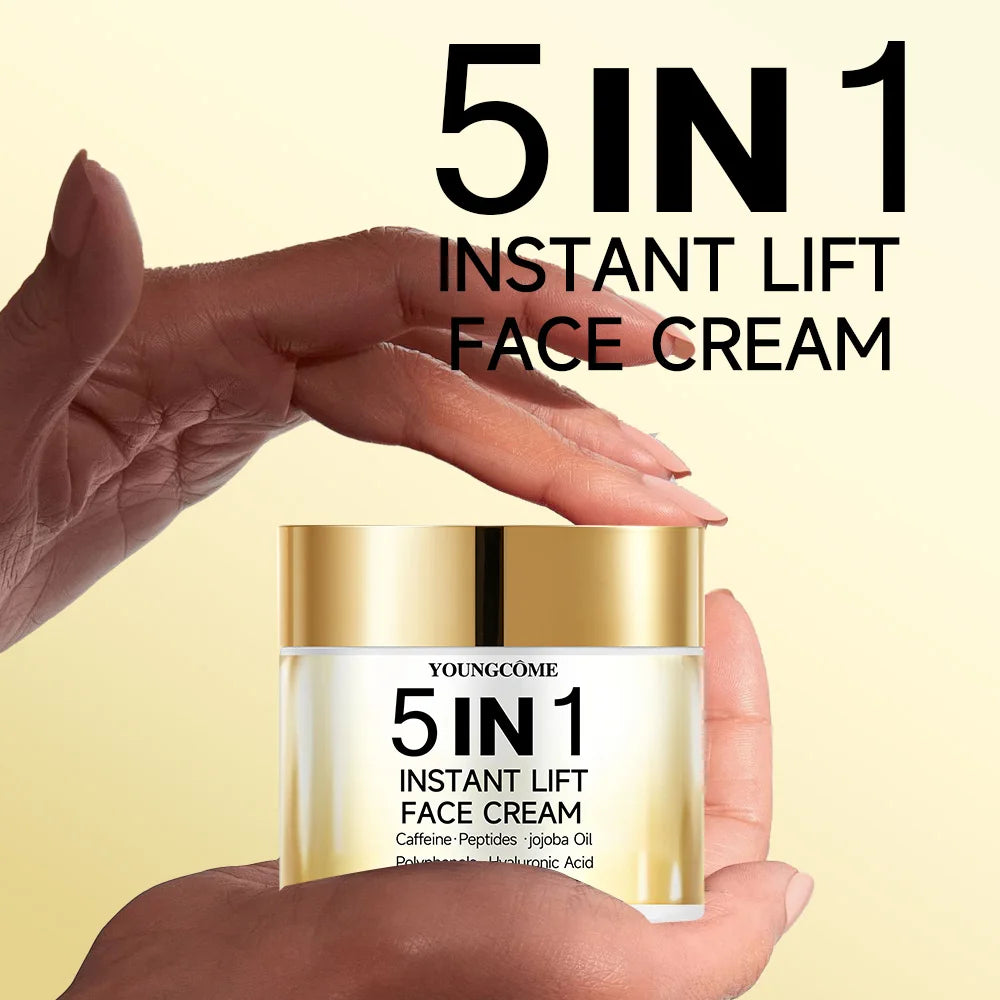 5-in-1 Facial Moisturizing Cream Containing Vitamin C Collagen Moisture Formula Suitable for All Skin Types