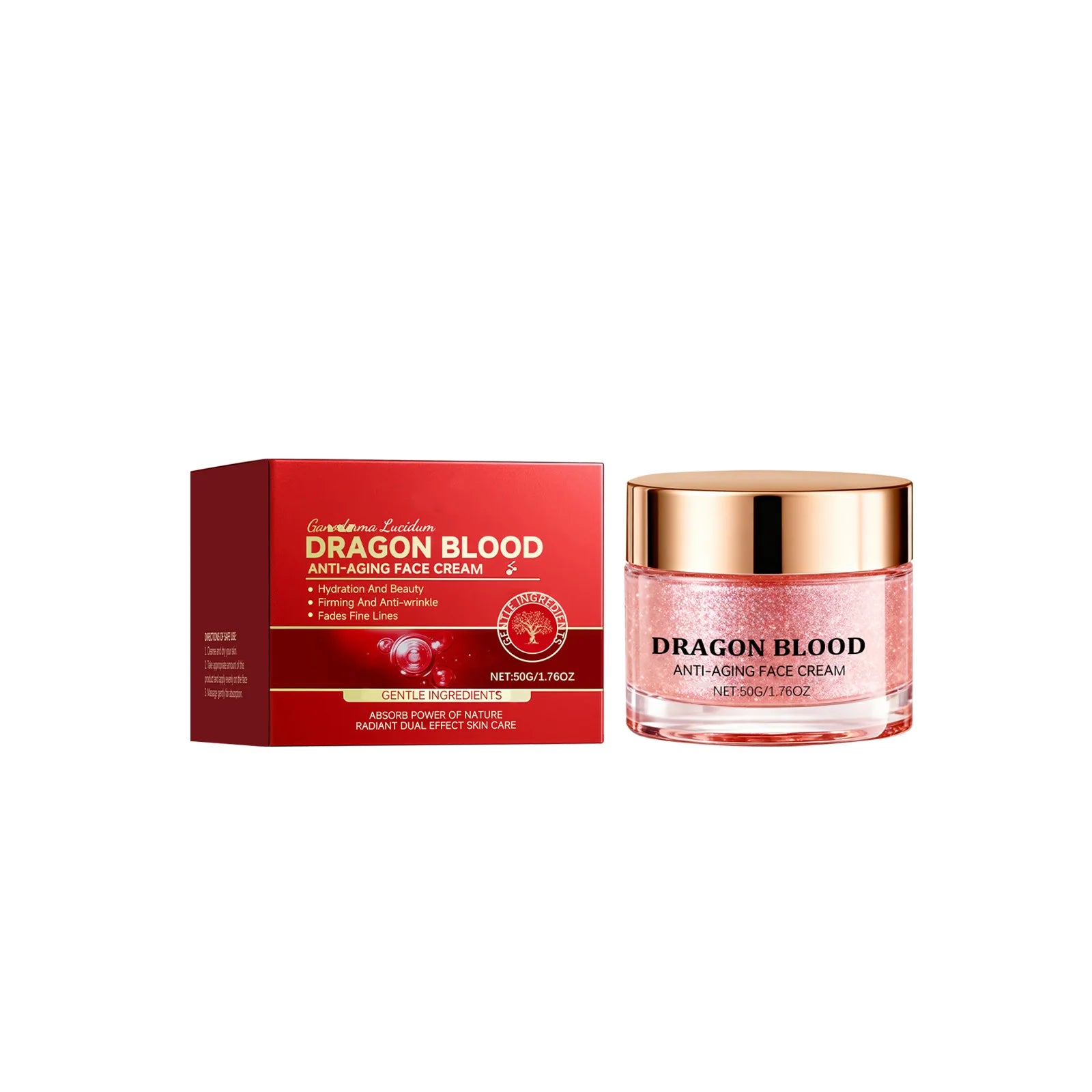 Dragon Blood Face Cream Anti Aging Fade Fine Lines Moisturizing Nourishing Skin Hydrating Improve Dry Skin Firming Face Care