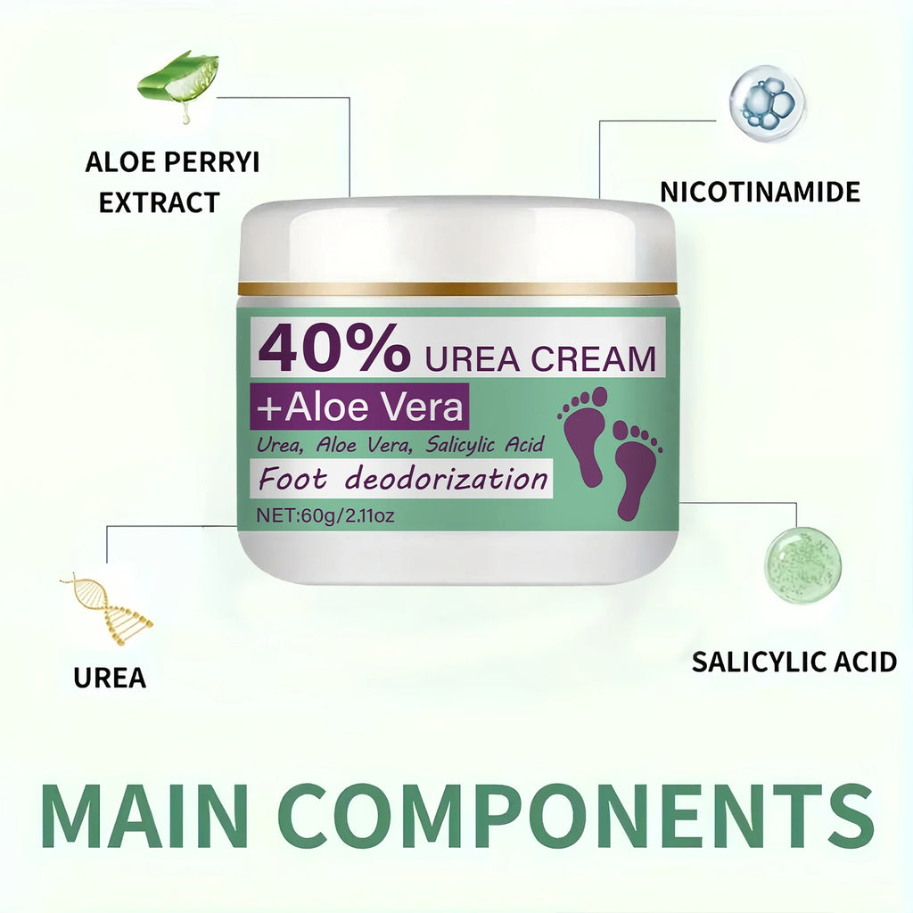 Foot Deodorant Cream - Powerful Odor Removal and Sweat Protection, Ergonomic Tube Design for Precise Application, Suitable for Daily Use and for Refreshing Your Feet Anytime