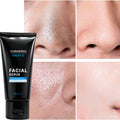 Oil Control Exfoliating Face Scrub for Men - Deep Pore Cleansing, Acne, Blackhead Removal, Oily Skin, Post-Shave, 60g