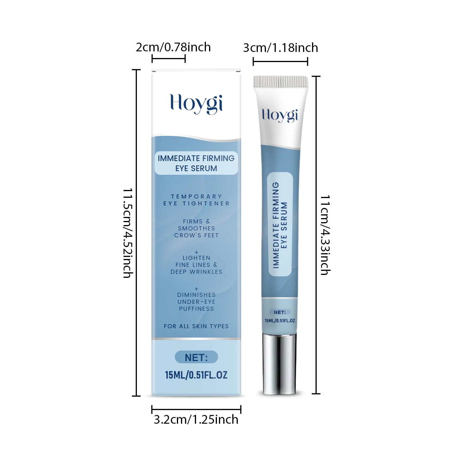 Moisturizing Eye Cream: Gentle, Soft and Hydrating Care for the Eye Area. Apply and massage.