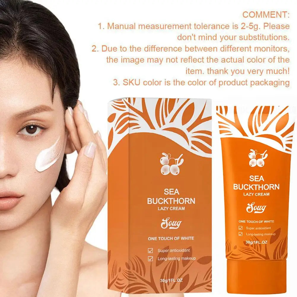 Natural Hydrating & Brightening Moisturizing Cream - Gentle Facial Skin Care For Improved Shiny Complexion