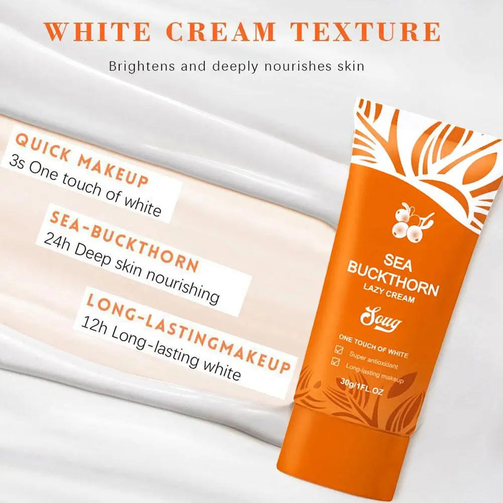Natural Hydrating & Brightening Moisturizing Cream - Gentle Facial Skin Care For Improved Shiny Complexion